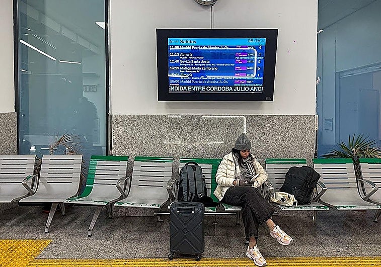 Los trenes vuelven a Granada tras la borrasca Leonardo con afecciones por la huelga