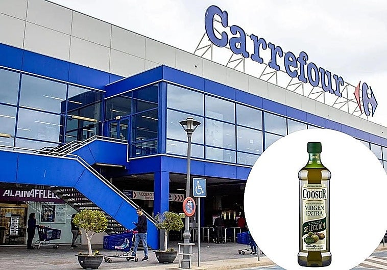 Carrefour rebaja en un 70% la botella de aceite de oliva virgen extra de Coosur