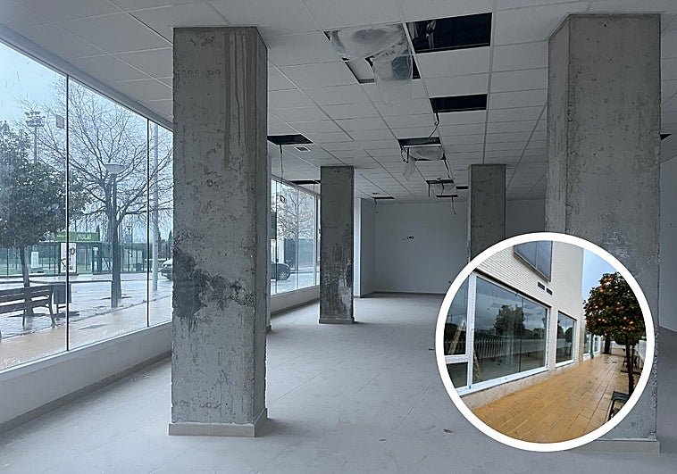 Paralizan las obras de la nueva sede de la asociación de párkinson en Rosaleda