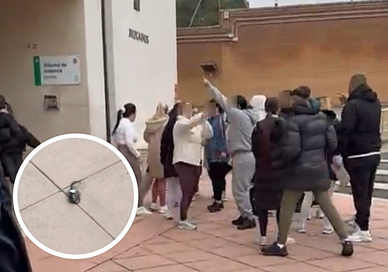 Una pelea entre dos clanes granadinos a la puerta de los juzgados acaba con dos detenidos