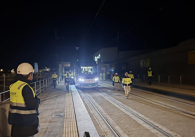 El metro cubre por primera vez el trayecto entre Armilla y Churriana