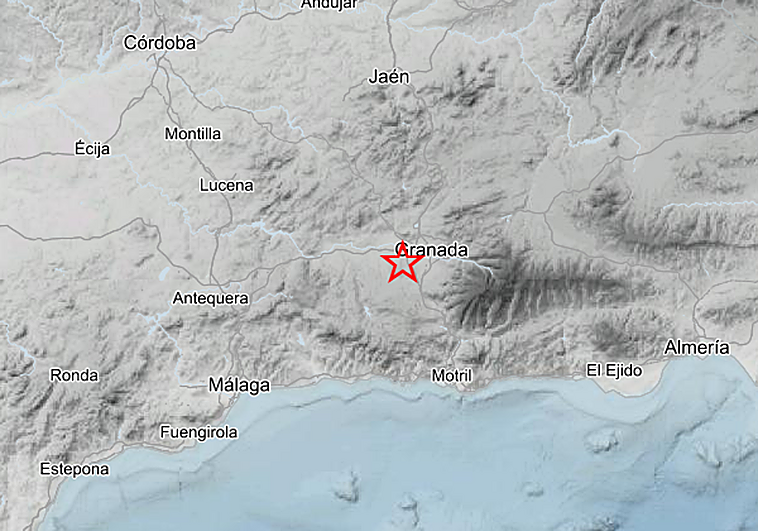 Granada registra un nuevo terremoto muy cerca de la capital sentido en cinco municipios