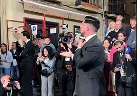 La saeta de Iván Centenillo a la Virgen del Mayor Dolor.