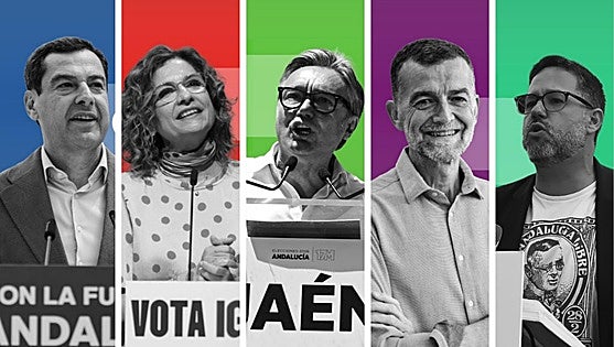 El debate electoral de Andalucía en 25 frases