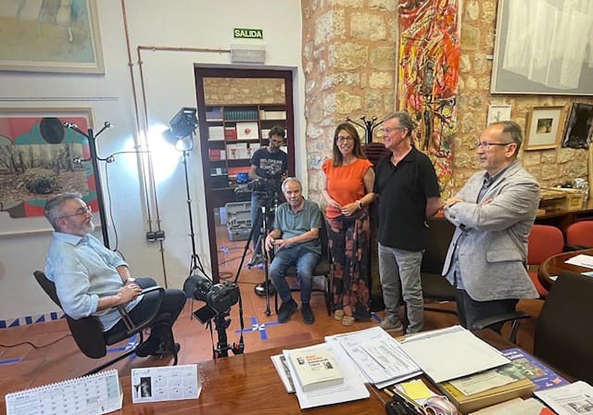 Ascension Cubillo Villanueva: The documentary team on Miguel Hernández and Lorca records in Jaén, 124; Ideal