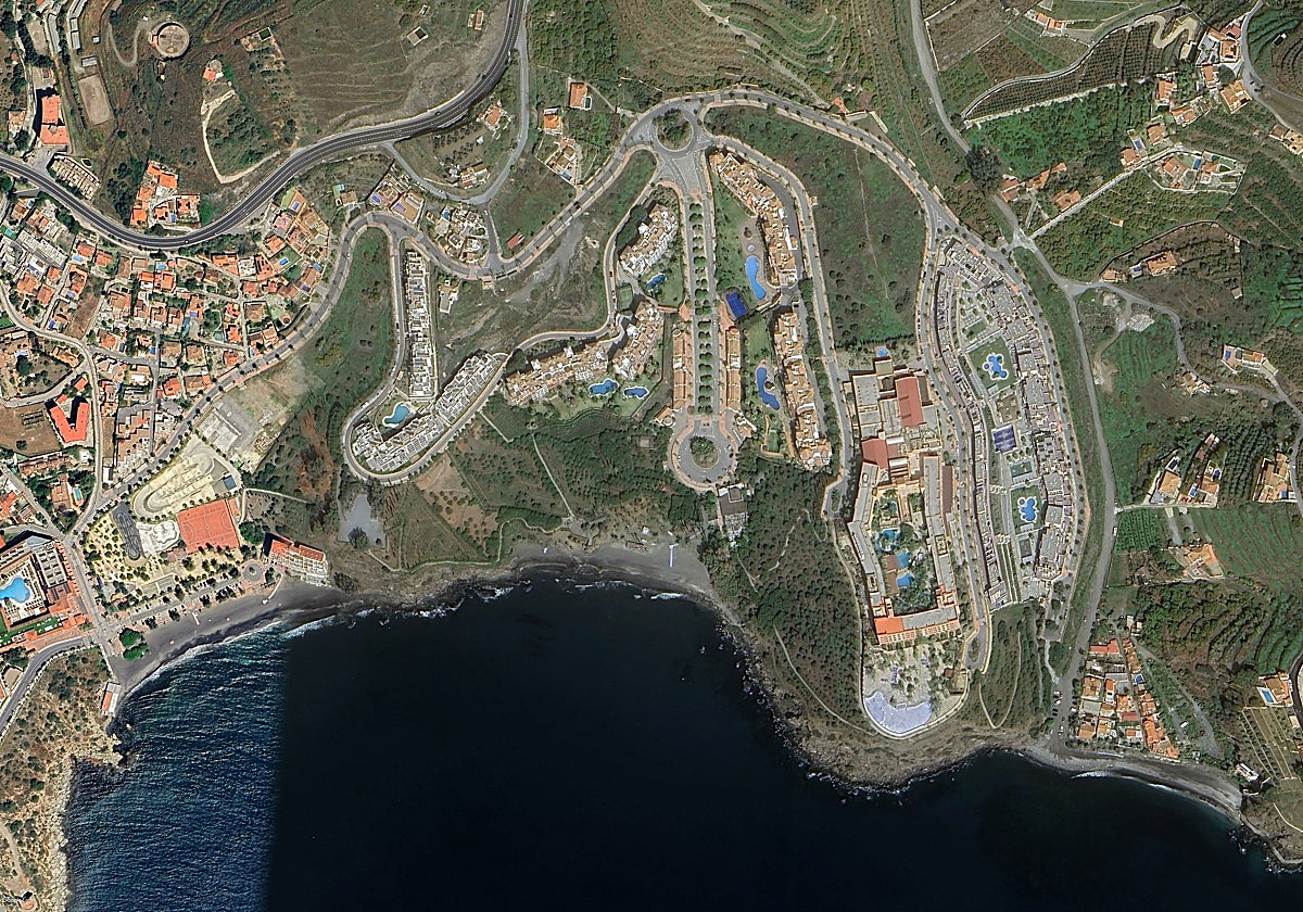 Imagen aérea de la zona sobre la que se suscribió el convenio urbanístico fallido.
