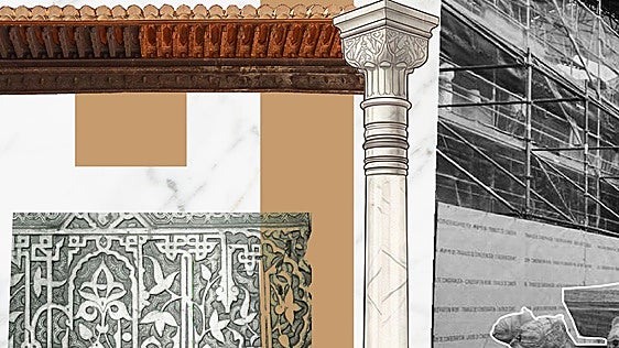 La restauración 'transparente' del Patio de los Leones, al centímetro
