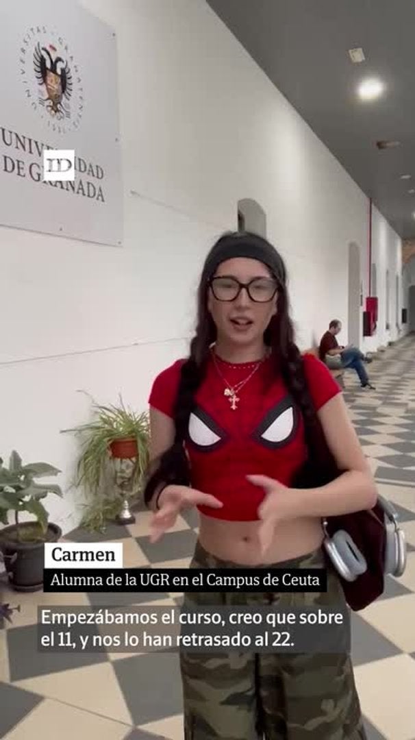 Controles de seguridad y ganas de empezar en el campus de Ceuta de la UGR