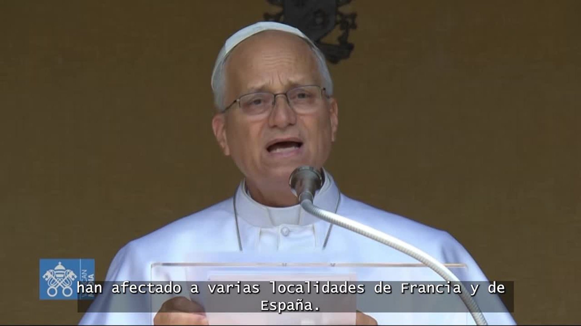 El Papa pide por las personas afectadas por los devastadores incendios en España y Francia