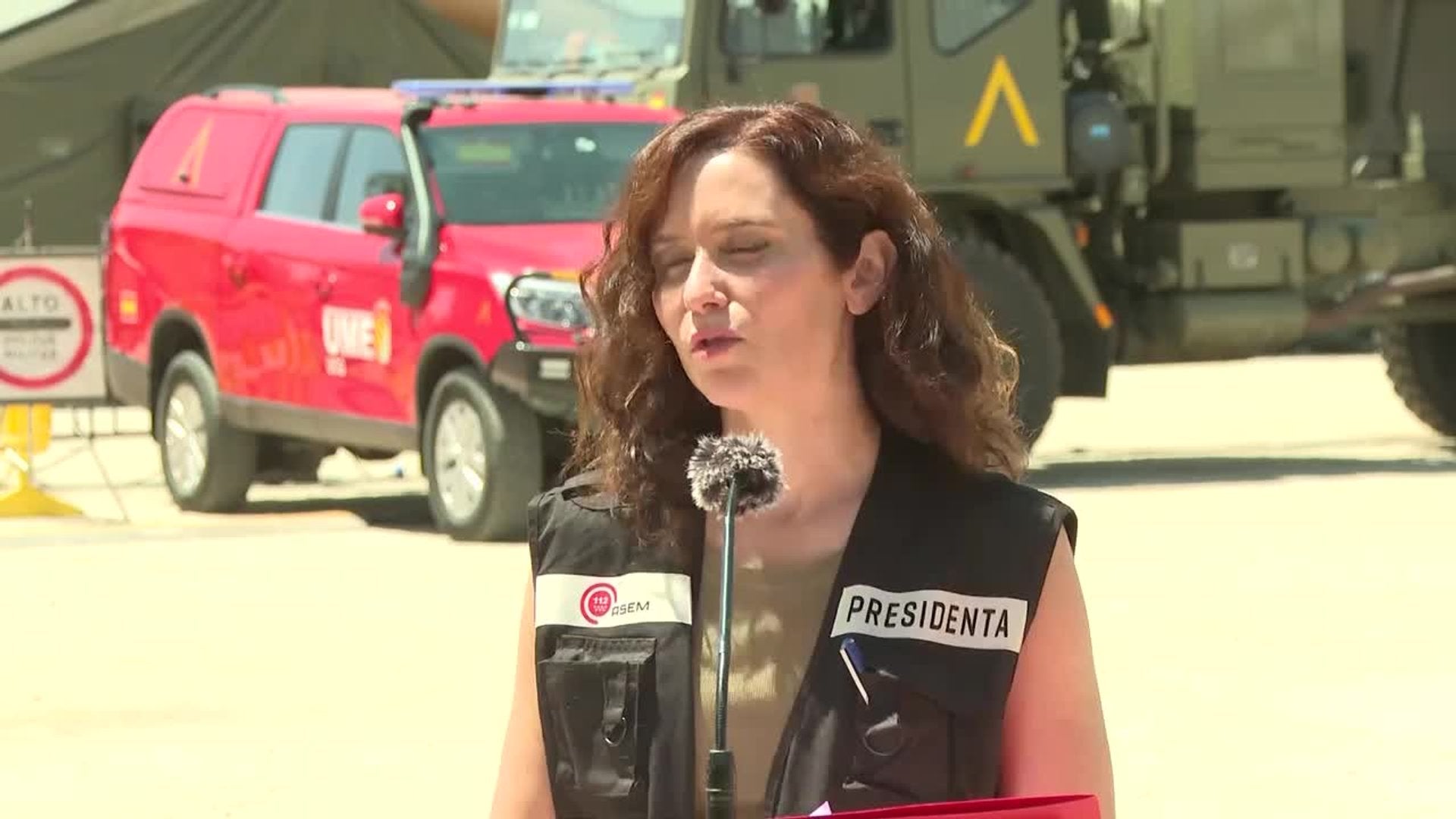 Ayuso sitúa los incendios de Madrid como "la mayor catástrofe natural" del país