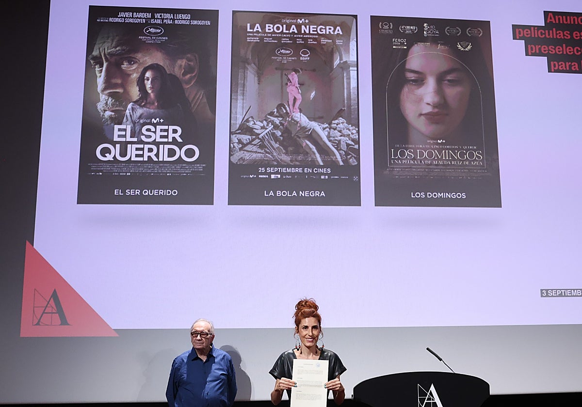 Lectura de las películas preseleccionadas para presentar a los Oscar.