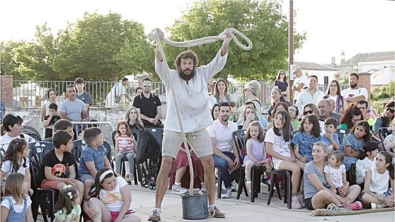 El VII Festival de Circo en Segura cierra con casi 2.000 asistentes