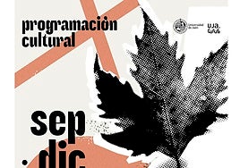 Cartel de la programación cultural de la UJA para el primer cuatrimestre.