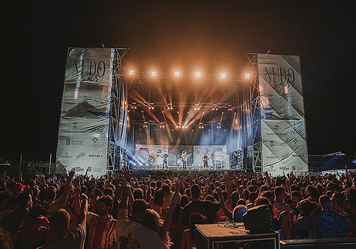 Última edición del festival Nudo Sur de La Negras, en Níjar.