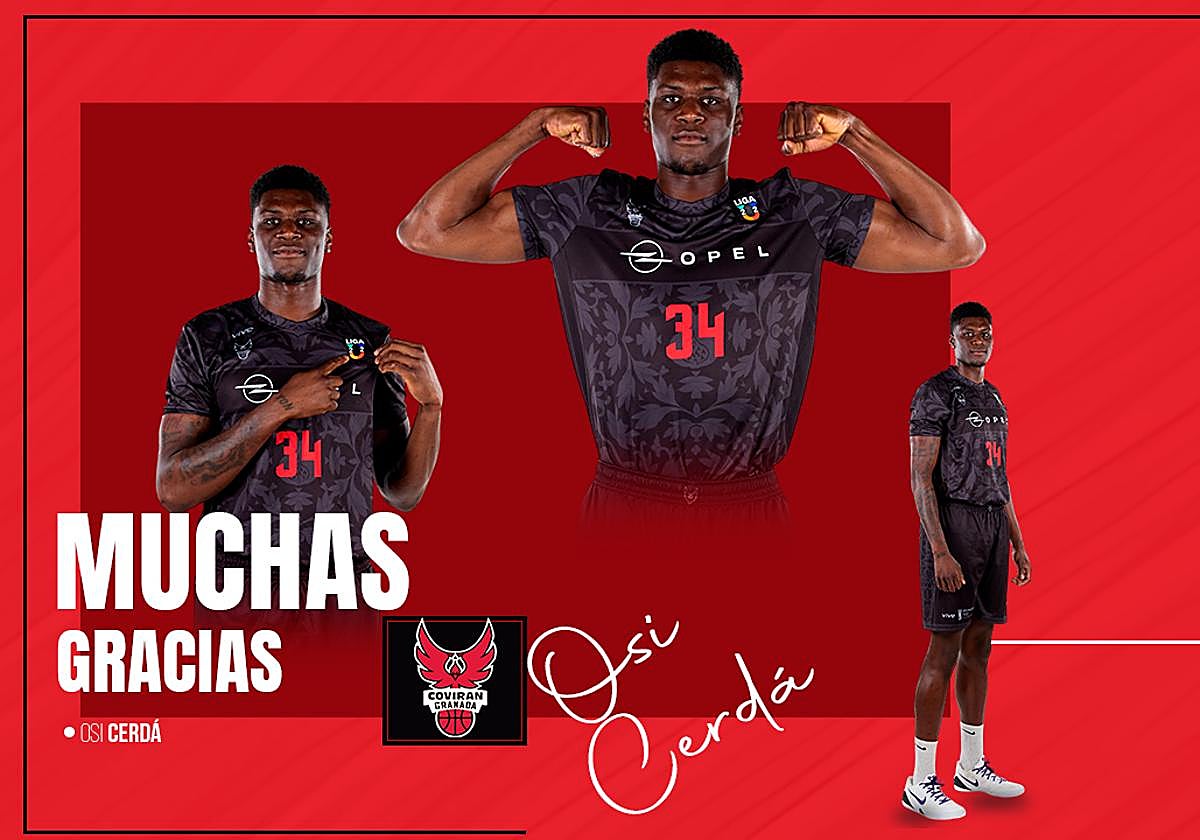 Osi Cerdá, cedido al Mallorca desde el Covirán Granada.