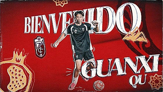 El Granada CF refuerza la defensa del Recreativo con la incorporación del central Guanxi Qu