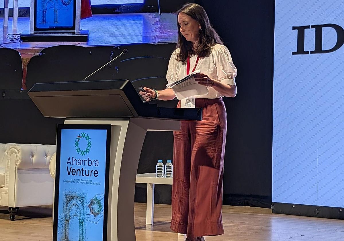 Marisa Porras, subdirectora adjunta en Comercio Internacional de Material de Defensa y Doble Uso del Ministerio de Economía, Comercio y Empresa.