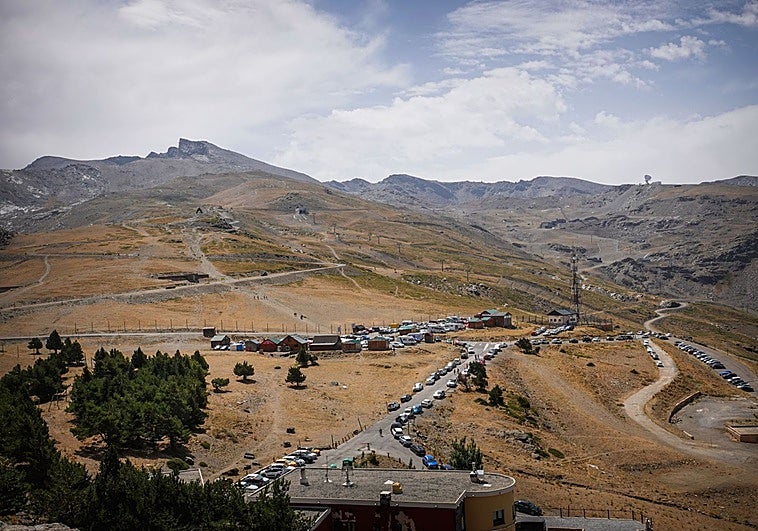 Vista de la Hoya de la Mora desde el Albergue Universitario, en una imagen de archivo.