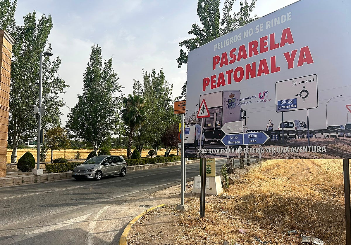 La pasarela de Peligros, un año parada tras quebrar una empresa de la trama Koldo