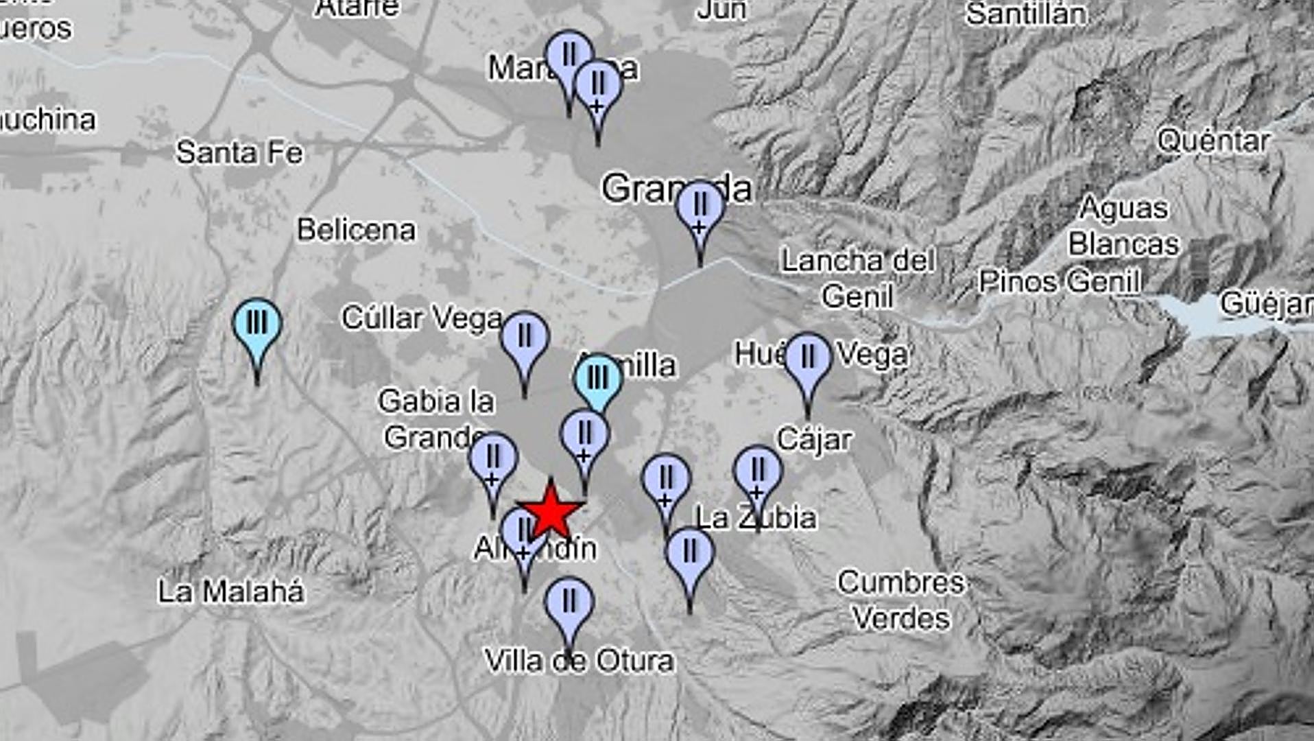 Granada sigue temblando este miércoles: terremoto de magnitud 3 en Churriana de la Vega