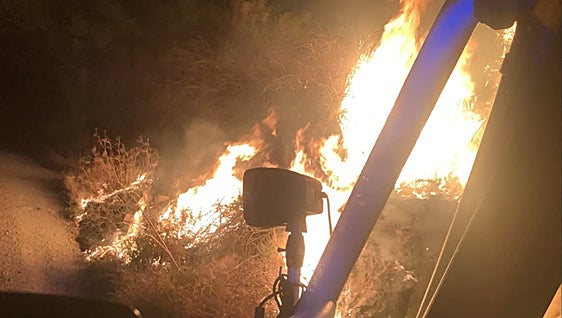 Extinguido el incendio de Alicún de las Torres