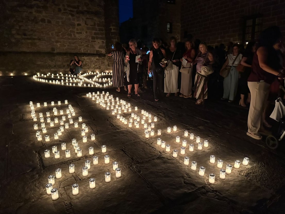 La imágenes de Baeza bajo la luz de las velas