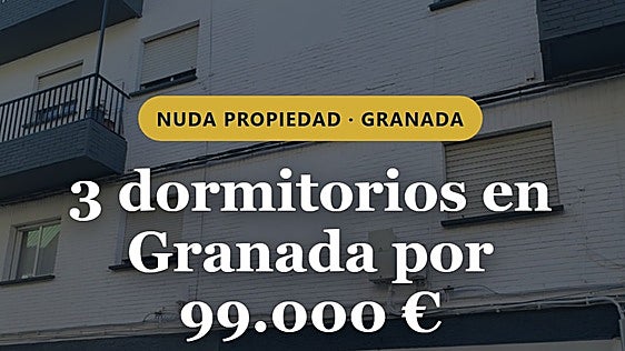 El edificio de los chollos en Granada: tiene seis pisos a la venta con precios desde 99.000 euros