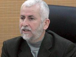 Fotografía de archivo del ministro de Interior del gobierno de Hamás, Said Siam, en la ciudad de Gaza. / Efe