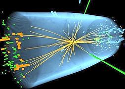 Colisión de hadrones en el detector CMS del LHC / CERN | Youtube