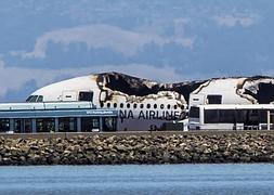 Imagen del avión accidentado. / Foto: Reuters | Vídeo: Atlas