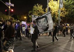 Protesta en Los Ángeles tras el veredicto./ Reuters | Atlas