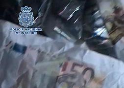 Detenido el principal falsificador de billetes euro de España. / Vídeo: Atlas