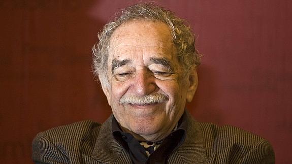 El escritor Gabriel García Márquez. 