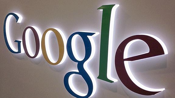 El logotipo de Google. 