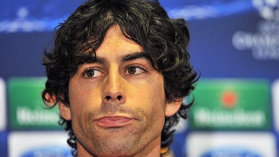 Tiago, en rueda de prensa. 