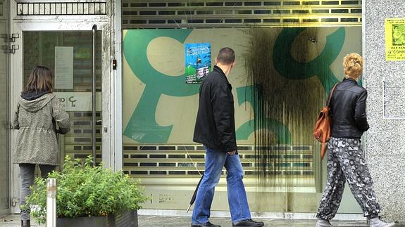 Un cajero, atacado en Durango (Vizcaya).