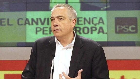 El primer secretario del PSC, Pere Navarro. 