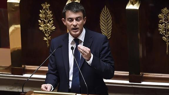 El primer ministro francés, Manuel Valls. 