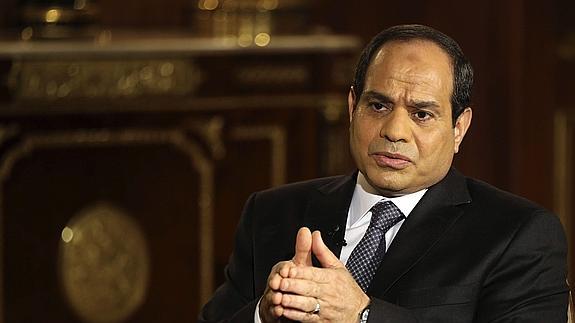 El presidente egipcio, Abdelfatah al Sisi. 