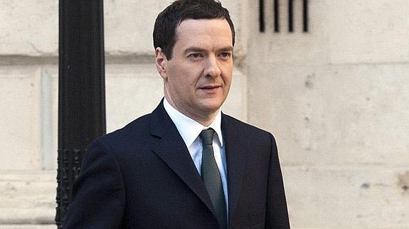 El ministro británico de Economía, George Osborne. 