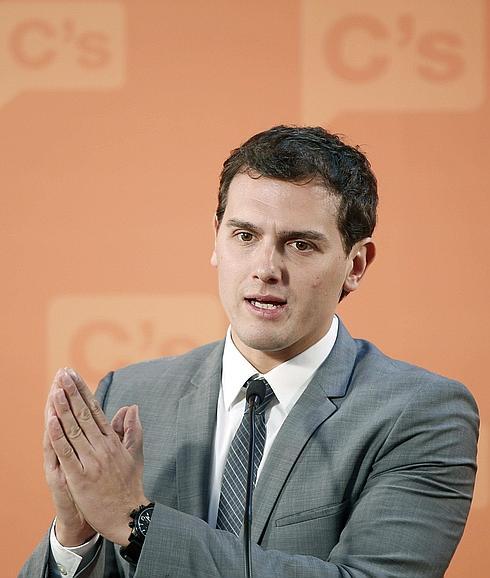 Albert Rivera, presidente de Ciudadanos. 