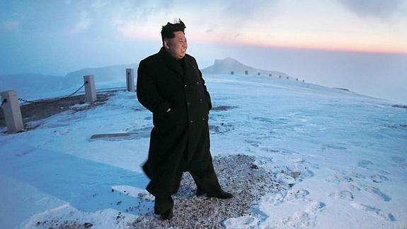 El líder de Corea del Norte, Kim Jong -un. 