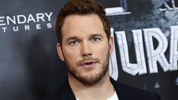 El actor estadounidense Chris Pratt. 