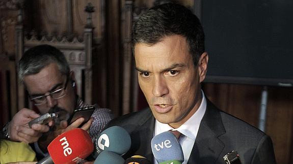 El secretario general del PSOE, Pedro Sánchez.