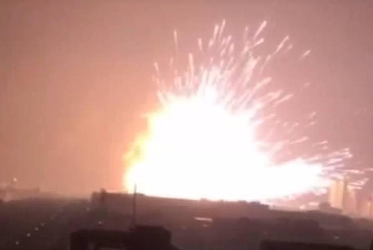 Explosión en Tianjin, al norte de China.