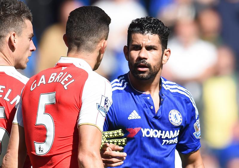 Gabriel y Diego Costa, el pasado sábado. 