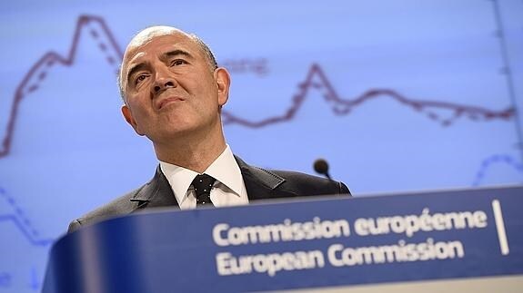 El comisario europeo de Asuntos Económicos y Monetarios, el francés Pierre Moscovici. 