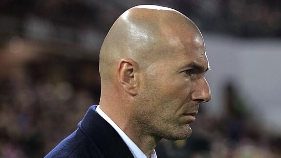 Zidane, durante un partido. 
