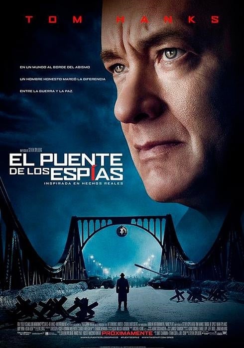 Cartel de 'El puente de los espías'. 