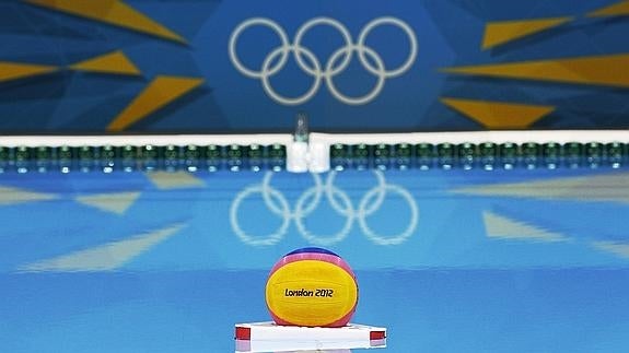 Piscina olímpica utilizada en Londres 2012. 